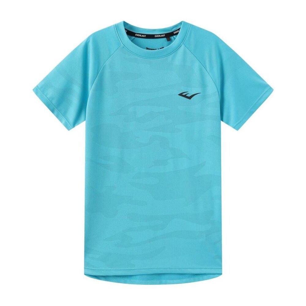 Everlast Childrens/Kids Flex Logo T-Shirt / Cyan